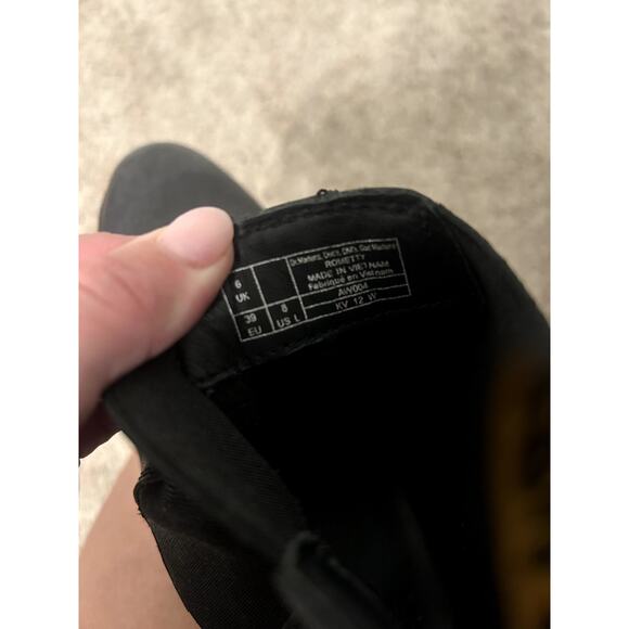 Dr Marten Rometty Wyoming Leather Platform Chelsea Boots in Black - Picture 7 of 7